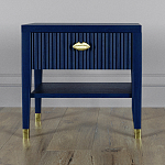 Прикроватная тумбочка с ящиком Elsa Dreams Blue варинант исполнения - 5 | Loft Concept в Перми