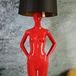 Лампа MANNEQUIN LAMP с абажуром созерцание силуэта варинант исполнения - 6 | Loft Concept в Перми