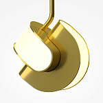 Подвесной светильник в цвете Латунь Levix варинант исполнения - 3 | Loft Concept в Перми