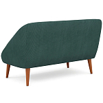 Двухместный диван с обивкой из велюра Belanger Sofa варинант исполнения - 3 | Loft Concept в Перми