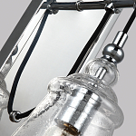 Бра с плафоном в форме колокола из прозрачного стекла с пузырьками Feiss варинант исполнения - 2 | Loft Concept в Перми