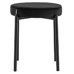 Табурет с мягким круглым сиденьем RIO Black варинант исполнения - 2 | Loft Concept в Перми