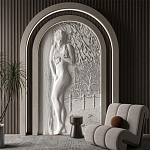 Барельеф NAKED варинант исполнения - 2 | Loft Concept в Перми