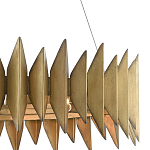 Люстра круглая с фактурным абажуром Graduated Heights варинант исполнения - 1 | Loft Concept в Перми