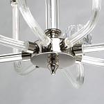 Люстра с 8-ю лампами и гранеными стеклянными плафонами Prism Gala варинант исполнения - 11 | Loft Concept в Перми