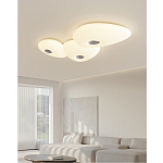 Потолочный светильник с тремя овальными матовыми плафонами TRIDalmen варинант исполнения - 3 | Loft Concept в Перми