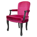 Кресло Aubrey Classical Armchair rose velour варинант исполнения - 3 | Loft Concept в Перми