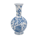 Ваза фарфоровая с синими цветочными мотивами Independence варинант исполнения - 2 | Loft Concept в Перми