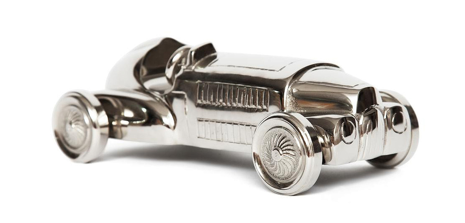 Декоративная машина Decorative Metal Retro Car nickel Декоративная машина Decorative Metal Retro Car nickel - Loft-Concept в Перми