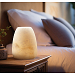 Настольная лампа в форме трапеции из натурального камня Soft Glow of Stone варинант исполнения - 4 | Loft Concept в Перми