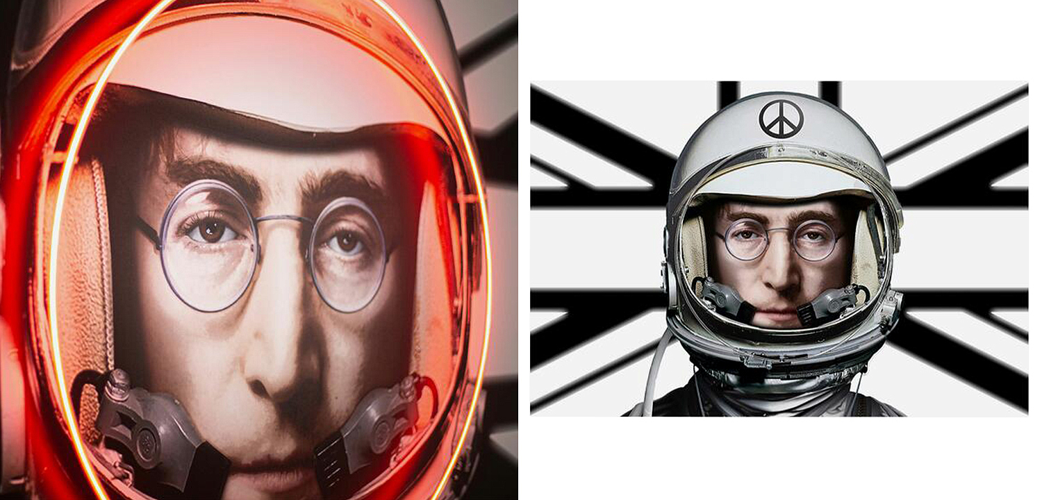 Дизайнерский Неоновый Постер Джон Леннон в Скафандре Lennon Astronaut Дизайнерский Неоновый Постер Джон Леннон в Скафандре Lennon Astronaut - Loft-Concept в Перми