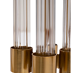 Торшер металлический со стеклянным основанием Intersection варинант исполнения - 2 | Loft Concept в Перми