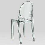 Прозрачный стул с серым оттенком LOUIS GHOST CHAIR варинант исполнения - 5 | Loft Concept в Перми