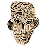 Арт-Объект из нитей Черно-Белый портрет Joana Schneider  варинант исполнения - 4 | Loft Concept в Перми