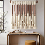 Плетеное настенное украшение с кистями Caballo Wall Hanging варинант исполнения - 1 | Loft Concept в Перми