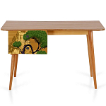 Письменный стол с принтом на ящиках Elise Desk варинант исполнения - 2 | Loft Concept в Перми