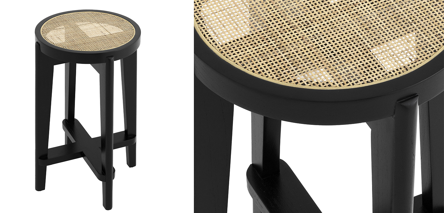 Полубарный стул Eichholtz Counter Stool Dareau black Полубарный стул Eichholtz Counter Stool Dareau black - Loft-Concept в Перми