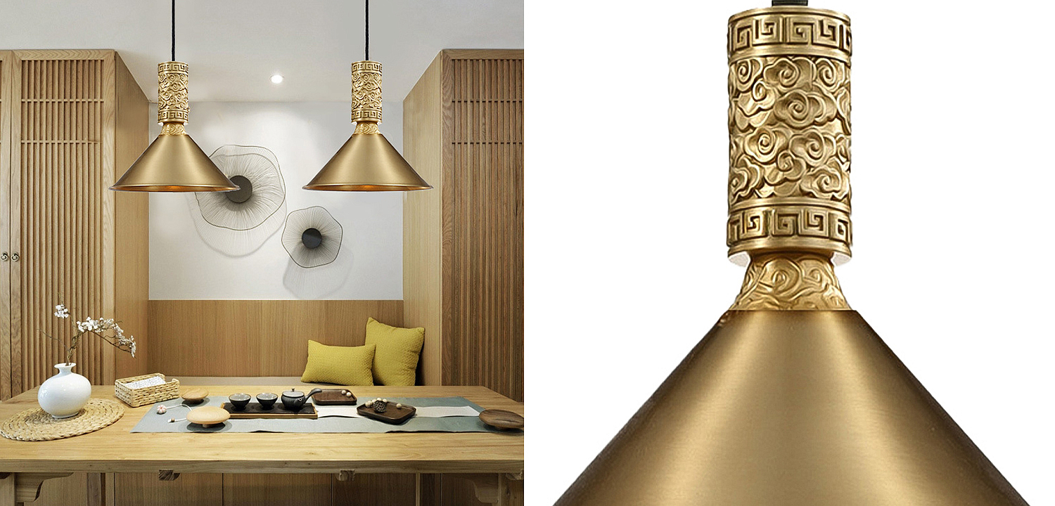 Подвесной светильник Yun Metal Lamp Подвесной светильник Yun Metal Lamp - Loft-Concept в Перми