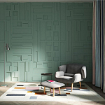 Гипсовая 3D Панель TETRIS варинант исполнения - 1 | Loft Concept в Перми