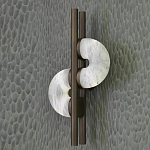 Бра  с фигурным мраморным рассеивателем Spiral of Warm Light варинант исполнения - 2 | Loft Concept в Перми