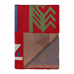 Плед хлопковый по мотивам чувашских орнаментов Ural and Siberian Patterns варинант исполнения - 2 | Loft Concept в Перми