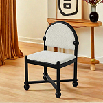 Дизайнерский стул деревянный с полукруглой спинкой Highquality варинант исполнения - 2 | Loft Concept в Перми