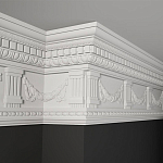 Карниз с орнаментом KO-27 варинант исполнения - 1 | Loft Concept в Перми