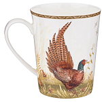 Кружка из фарфора с изображением фазанов 480 мл Hunting Porcelain Collection варинант исполнения - 1 | Loft Concept в Перми
