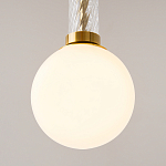 Подвесной светильник со стеклянными вставками Helios варинант исполнения - 5 | Loft Concept в Перми