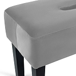 Мягкий  пуф на черных ножках Winton Pouf варинант исполнения - 26 | Loft Concept в Перми