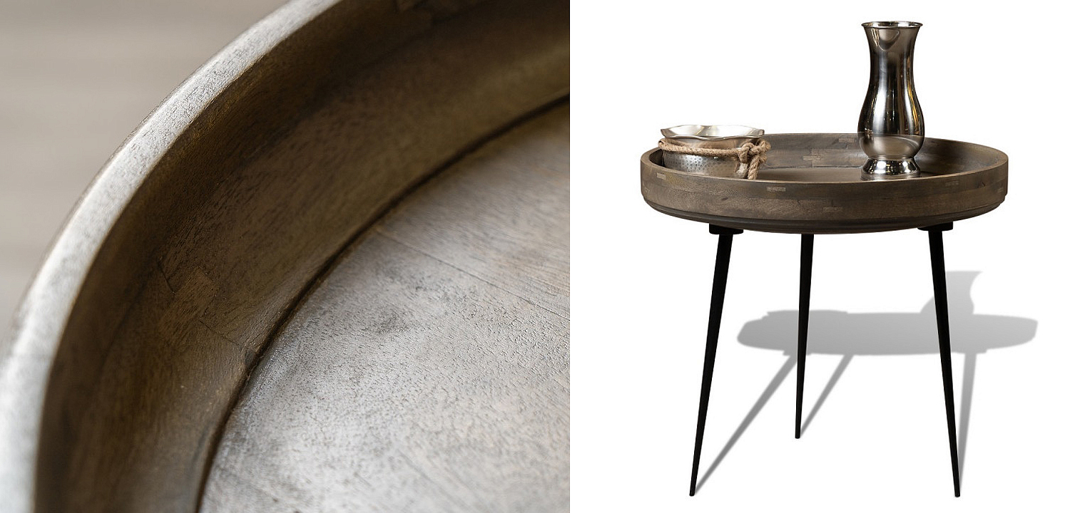 Кофейный стол Davidson Coffee Table platinum 47 Кофейный стол Davidson Coffee Table platinum 47 - Loft-Concept в Перми