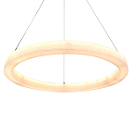 Люстра круглая с цельным каменным корпусом Unbreakable Stone варинант исполнения - 2 | Loft Concept в Перми