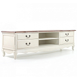 ТВ-тумба в стиле прованс из массива берёзы Interiors Romance варинант исполнения - 2 | Loft Concept в Перми