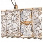 Люстра волнистой формы с текстурной огранкой Reflection of Reality варинант исполнения - 5 | Loft Concept в Перми