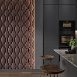 Гипсовая 3D панель с принтографией PM-108 варинант исполнения - 1 | Loft Concept в Перми