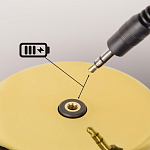 Настольная лампа фигурная цвета золото с гладким абажуром Высота 16 см Sophia варинант исполнения - 8 | Loft Concept в Перми