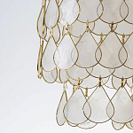 Подвесной светильник с декором из натуральной морской ракушки Iridescent Light варинант исполнения - 9 | Loft Concept в Перми