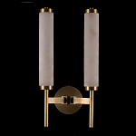 Бра с 2-мя цилиндрическими каменными плафонами Wand of Light варинант исполнения - 2 | Loft Concept в Перми