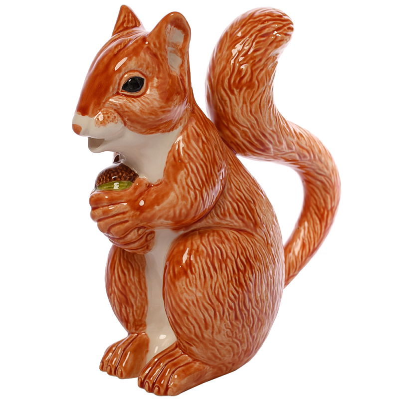 Ваза в виде белки Squirrel Vase Оранжевый Бежевый в Перми | Loft Concept 