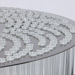 Люстра круглая с прозрачными стеклянными трубками Nembus варинант исполнения - 10 | Loft Concept в Перми