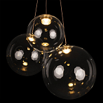 Подвесной светильник Ring прозрачное стекло варинант исполнения - 1 | Loft Concept в Перми