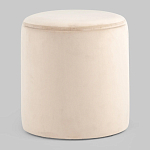 Пуф Alice Poof Beige Бежевый велюр варинант исполнения - 5 | Loft Concept в Перми
