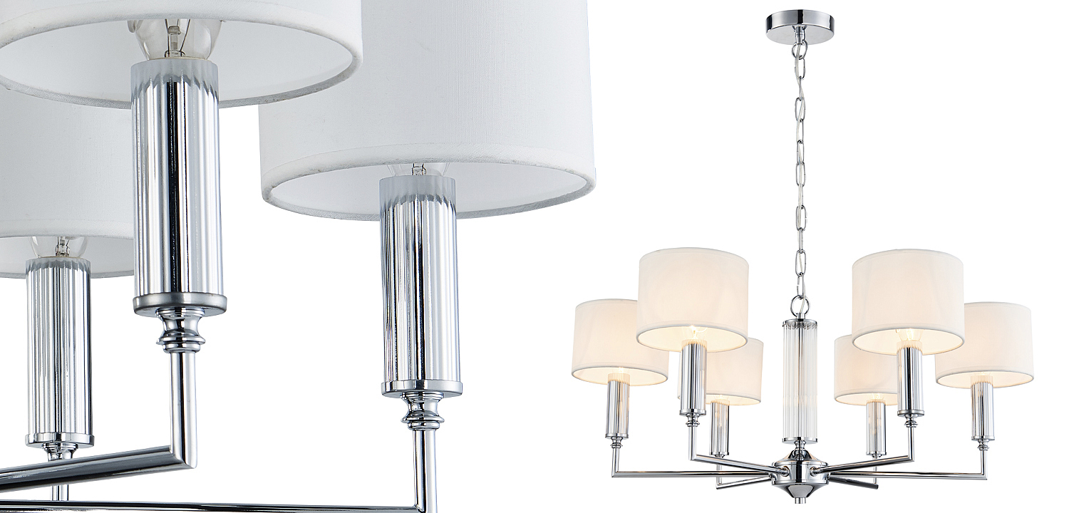 Люстра Laurent Chandelier white 66 Люстра Laurent Chandelier white 66 - Loft-Concept в Перми