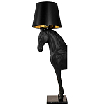 Horse Statue Floor Lamp Большой светильник Черная Лошадь варинант исполнения - 7 | Loft Concept в Перми