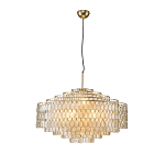 Люстра многоярусная с декором из натуральной морской ракушки Iridescent Light варинант исполнения - 10 | Loft Concept в Перми