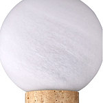 Бра цилиндрической формы с 2-мя плафонами белого цвета Marble Glow варинант исполнения - 4 | Loft Concept в Перми