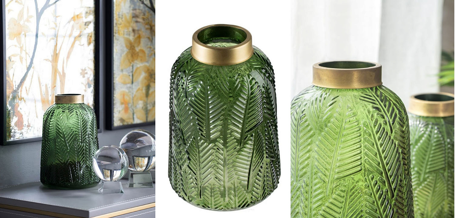 Ваза Green Vase Golden Throat high Ваза Green Vase Golden Throat high - Loft-Concept в Перми