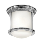 Потолочный светильник для ванных комнат со стеклянным плафоном и одной лампой Hinkley варинант исполнения - 1 | Loft Concept в Перми