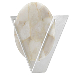 Бра светодиодное с диском из кварца Vendetta варинант исполнения - 2 | Loft Concept в Перми