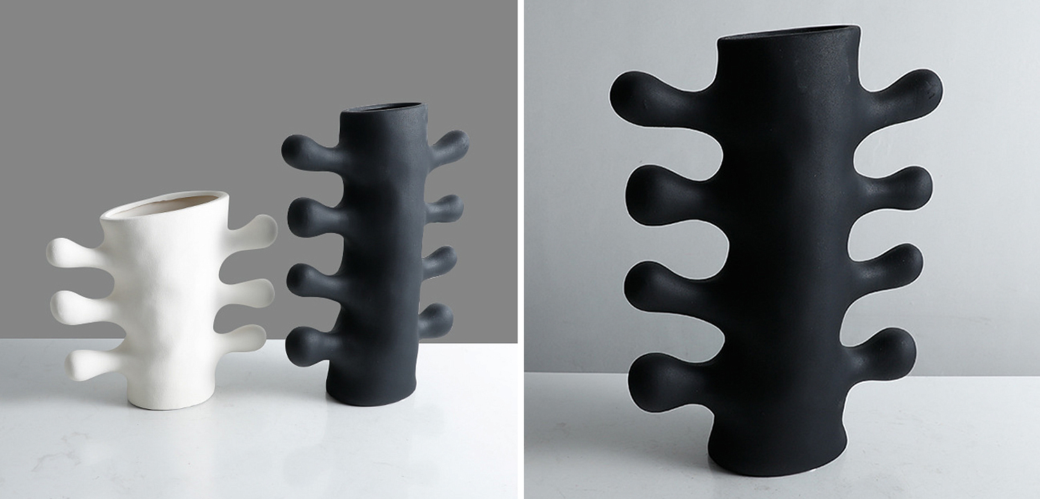 Ваза Molecule Collection Kubo Vase Ваза Molecule Collection Kubo Vase - Loft-Concept в Перми